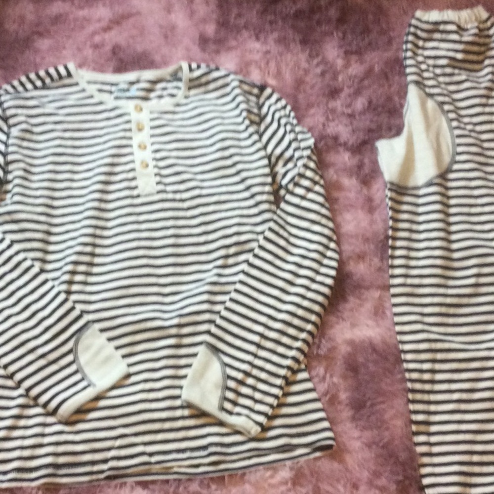 WHEAT  loungewear or pjs set sz 14 NWOT